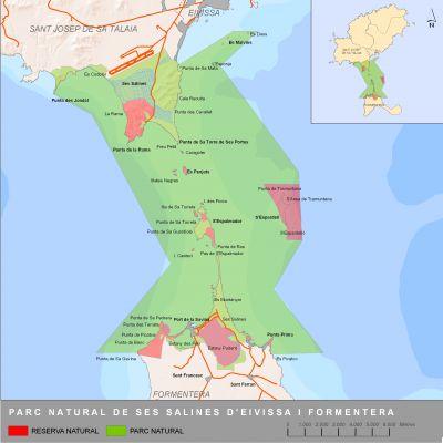 Parques Naturales y Espacios Verdes en Ibiza